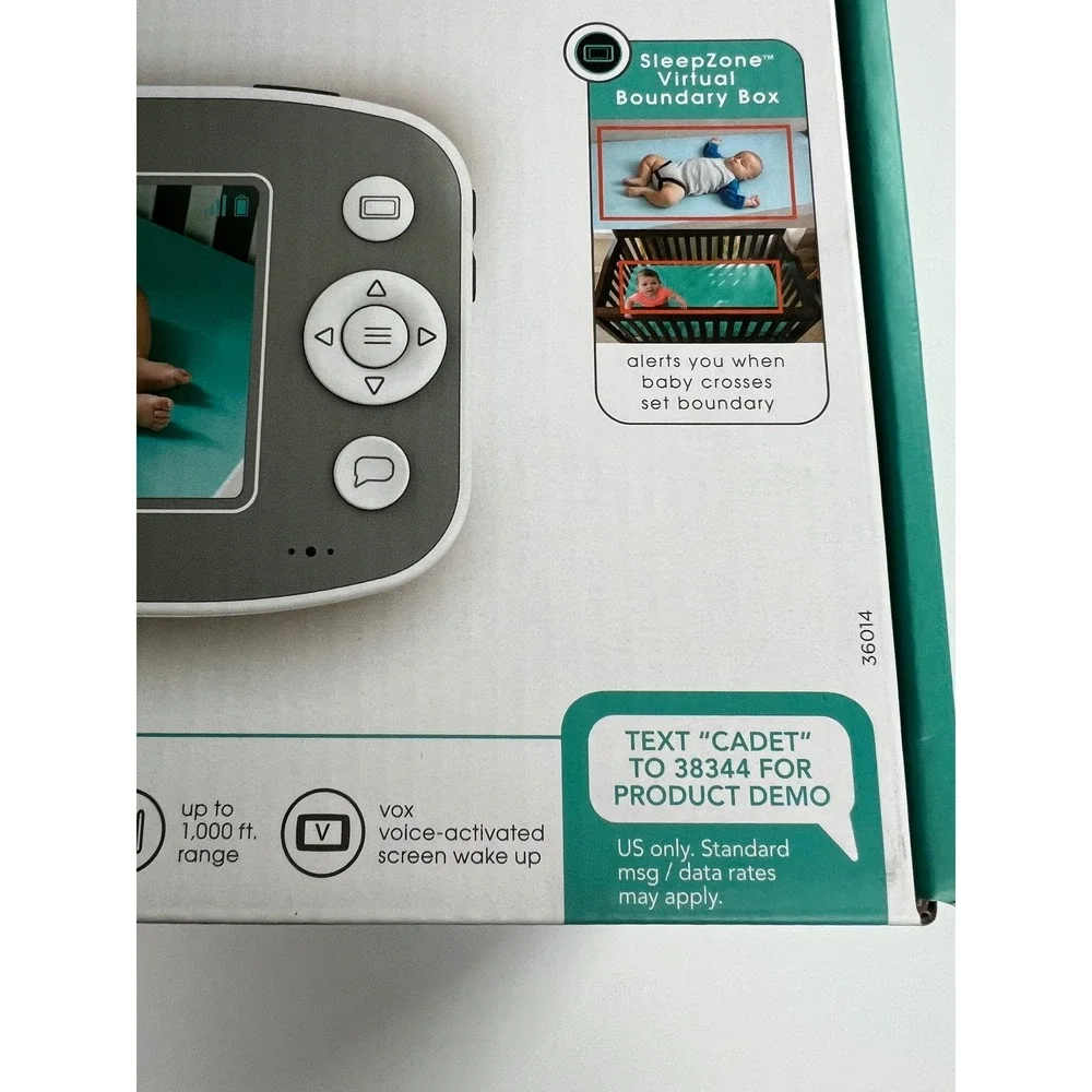 Summer Infant Baby Pixel Cadet 4.3 Inch Color Video Monitor with Night Vision C3
